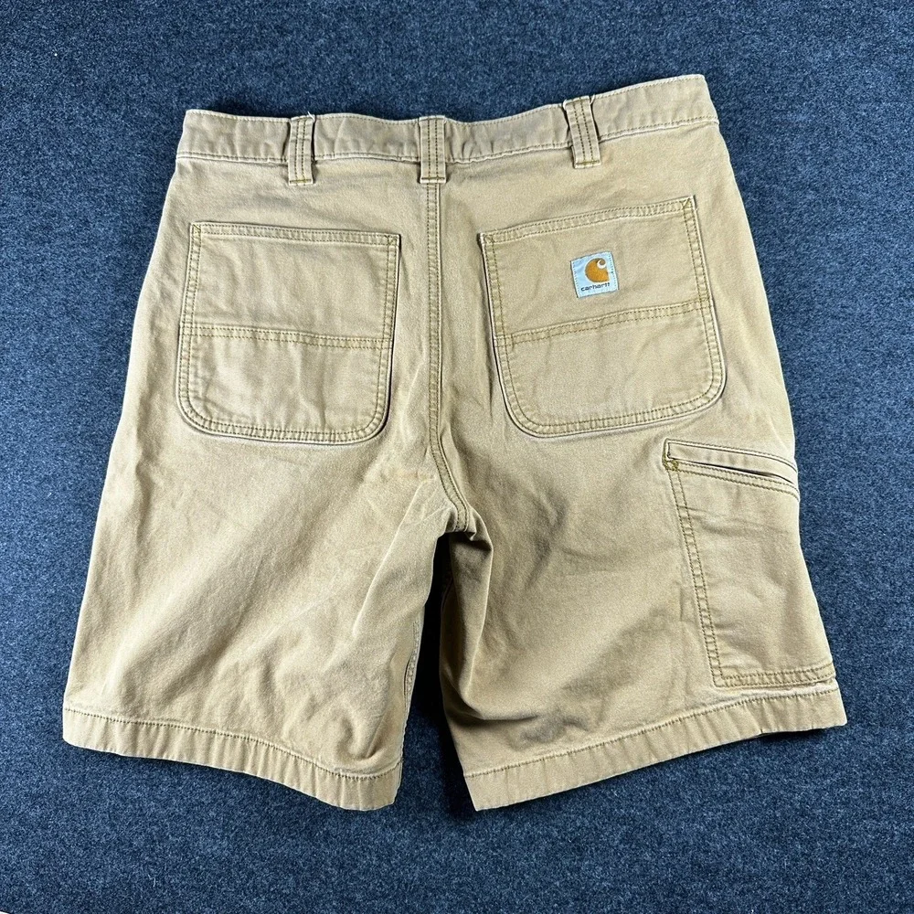 Carhartt Rugged Flex Relaxed Fit Rigby Short Size 34‎ Dark Khaki 9